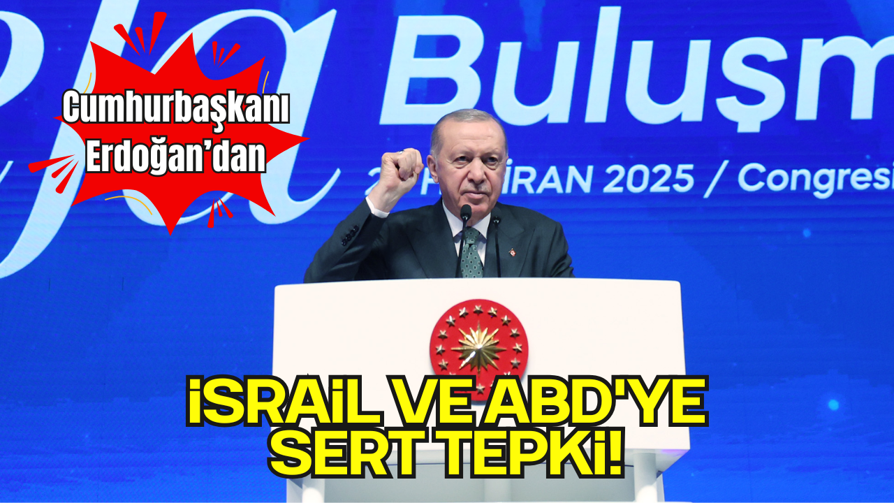 Cumhurbaşkanı Erdoğan'dan Memur-Sen Buluşmasında İsrail ve ABD'ye Sert Tepki!