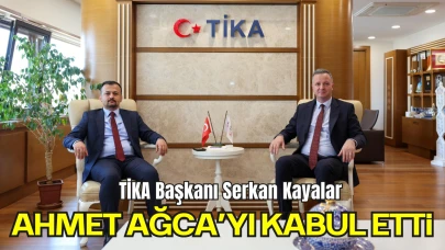 TİKA Başkanı Serkan Kayalar, Ahmet Ağca’yı Kabul Etti