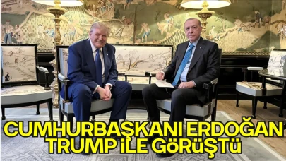 Cumhurbaşkanı Erdoğan, Trump ile Görüştü