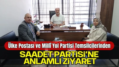 Ülke Gündemi Kapsamında Anlamlı Ziyaret: Saadet Partisi Genel Sekreteri Cafer Güneş ile Görüşme Gerçekleştirildi