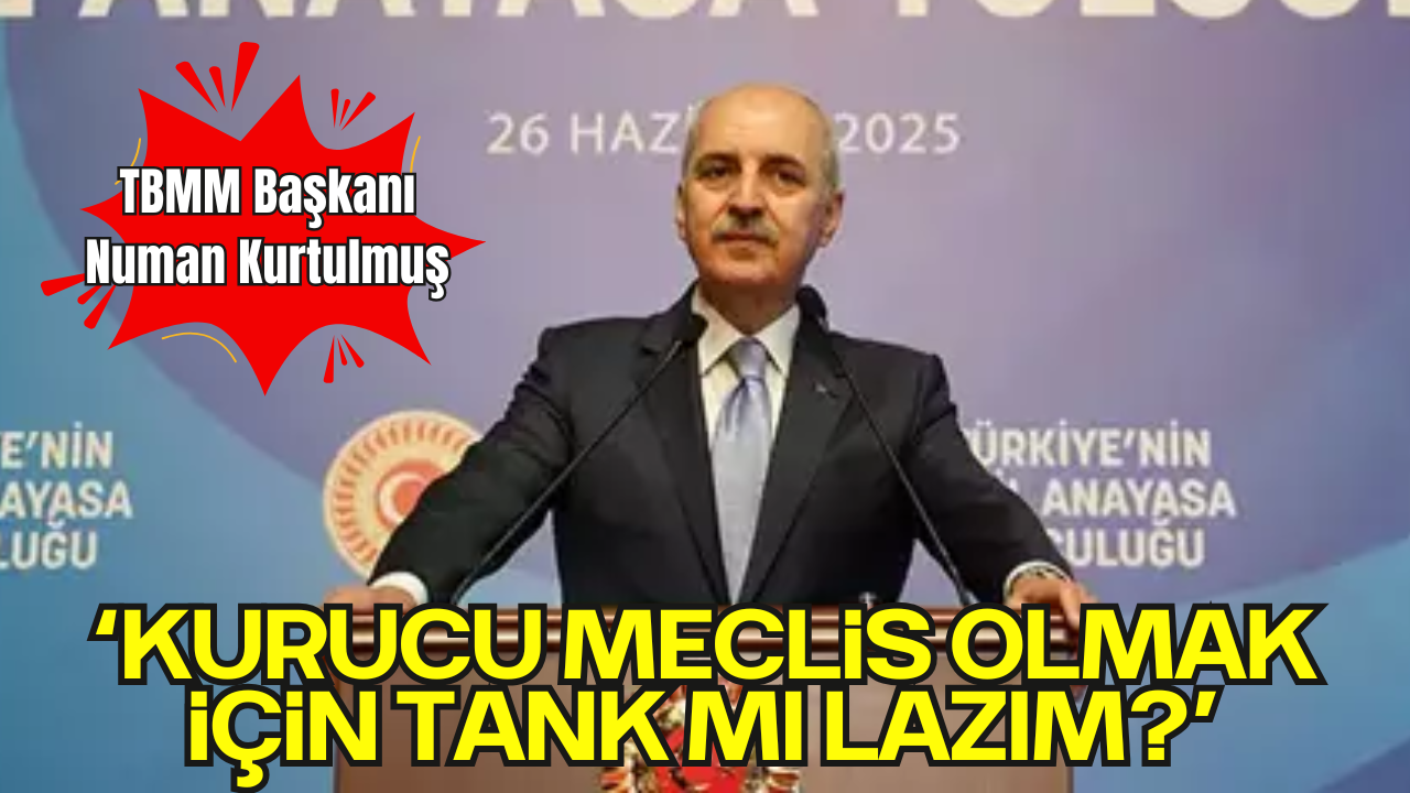 TBMM Başkanı Kurtulmuş'tan Yeni Anayasa Açıklaması