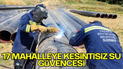 17 Mahalleye Kesintisiz Su Güvencesi