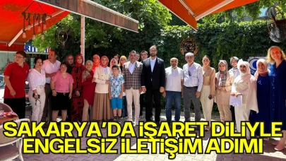 Sakarya Büyükşehir Belediyesi’nden anlamlı eğitim: İşaret dili kursu tamamlandı