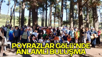 Poyrazlar Gölü’nde Anlamlı Buluşma: 450 Kişilik Gönül Sofrası