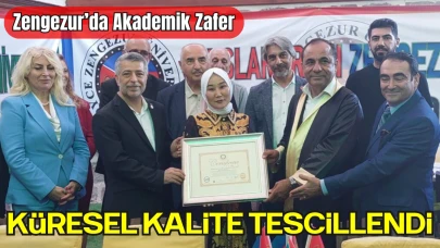 Uluslararası Göyçe Zengezur Üniversitesi’nde Akreditasyon Coşkusu