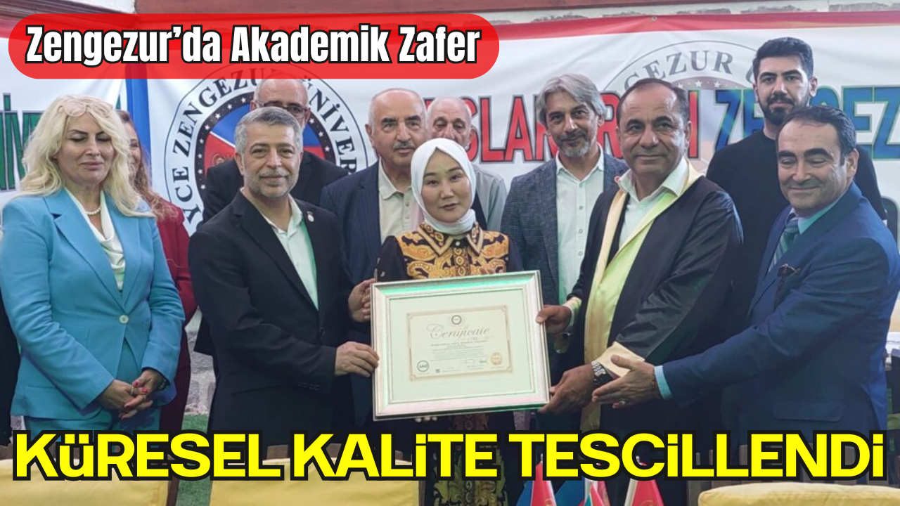 Uluslararası Göyçe Zengezur Üniversitesi’nde Akreditasyon Coşkusu