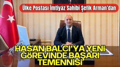 Ferizli Kaymakamı Hasan Balcı, Adana Vali Yardımcılığı Görevine Başladı