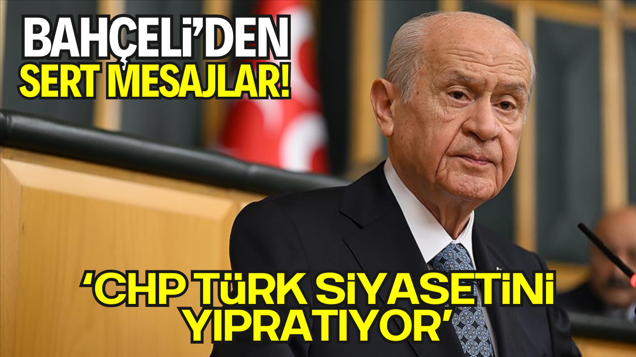 Bahçeli’den Sert Mesajlar: “Şebeke Gibi Yapılanma”