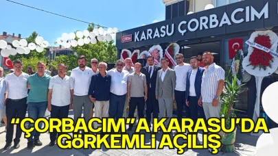Sakarya Karasu’da “Çorbacım” Görkemli Bir Açılışla Hizmete Girdi