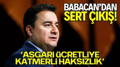 Babacan: "Enflasyonla Yoksullaştırıyorlar, Asgari Ücretliye Bedel Ödetiyorlar"
