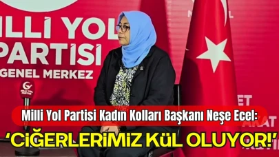 Milli Yol Partisi Kadın Kolları Başkanı Neşe Ecel’den Hatay’daki Yangınlara Sert Tepki: “Doğamız yanarken susmak ihanettir!”
