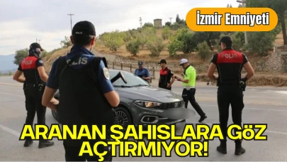 İzmir Emniyeti Aranan Şahıslara Göz Açtırmıyor!