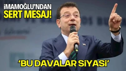 İmamoğlu'ndan Sert Tepki: “Korkmuyoruz, Susmuyoruz, Vazgeçmiyoruz”