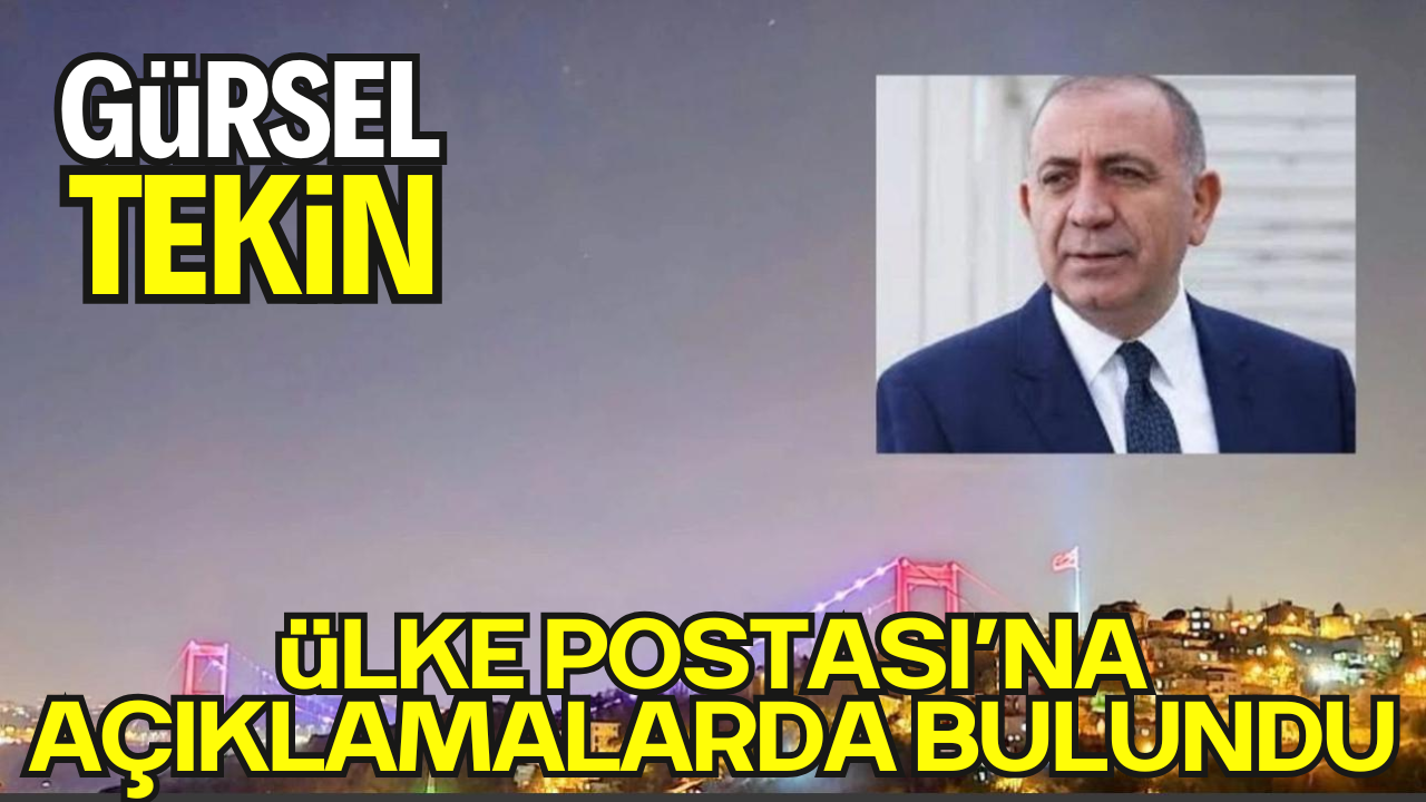 Gürsel Tekin Ülke Postası’na Konuştu: “Enflasyon Dar Gelirliyi İstanbul’dan Dışlıyor”