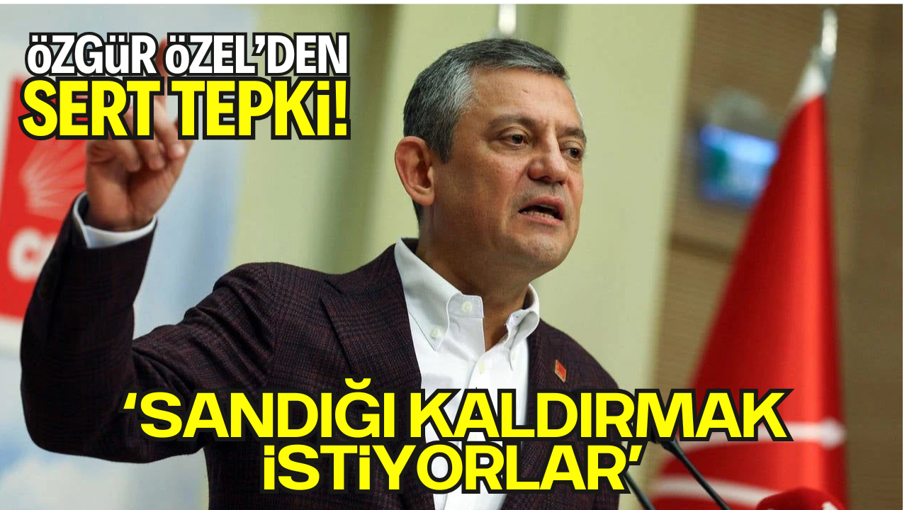Özgür Özel: “Sandığı Ortadan Kaldırmak İstiyorlar, Bu Bir Demokrasi Tehdididir”