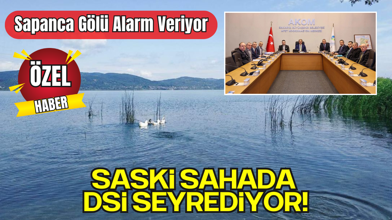 Yiğit Turan Göl İçin Mücadele Ediyor, DSİ Hâlâ Sessiz! Sapanca Gölü Geri Çekilirken, SASKİ Çırpınıyor, İSU Sömürüyor, DSİ Seyrediyor