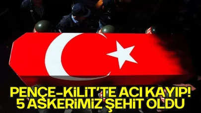 Pençe-Kilit Harekâtı Bölgesinde Acı Kayıp: Metan Gazı Zehirlenmesi Sonucu 5 Askerimiz Şehit Oldu