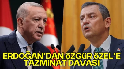 Erdoğan’dan Özel’e 500 Bin Liralık Tazminat Davası