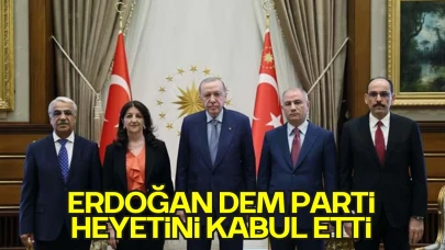 Beştepe’de Kritik Temas: Erdoğan, DEM Parti Heyetini Kabul Etti