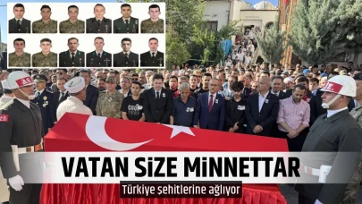 Pençe-Kilit Harekatı’nda Şehit Olan 2 Asker Son Yolculuğuna Uğurlandı