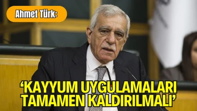 Ahmet Türk’ten Kayyum Açıklaması: "Bütün Kayyım Uygulamaları Kaldırılmalı"
