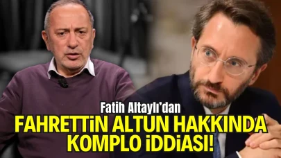 Fatih Altaylı’dan Çarpıcı Kulis: “Fahrettin Altun’un Görevden Alınmasında Komplo Belgesi Etkili Oldu”
