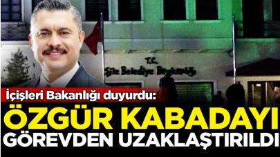 Şile Belediye Başkanı Özgür Kabadayı Tutuklandı: Görevden Uzaklaştırıldı