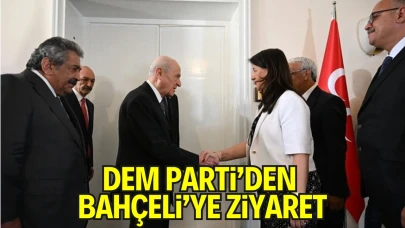 DEM Parti Heyeti, Bahçeli ile Görüştü: "Ortak Tutuma İhtiyacımız Var"