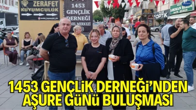 1453 Gençlik Derneği’nin Aşure Günü Etkinliğinde Anlamlı Buluşma
