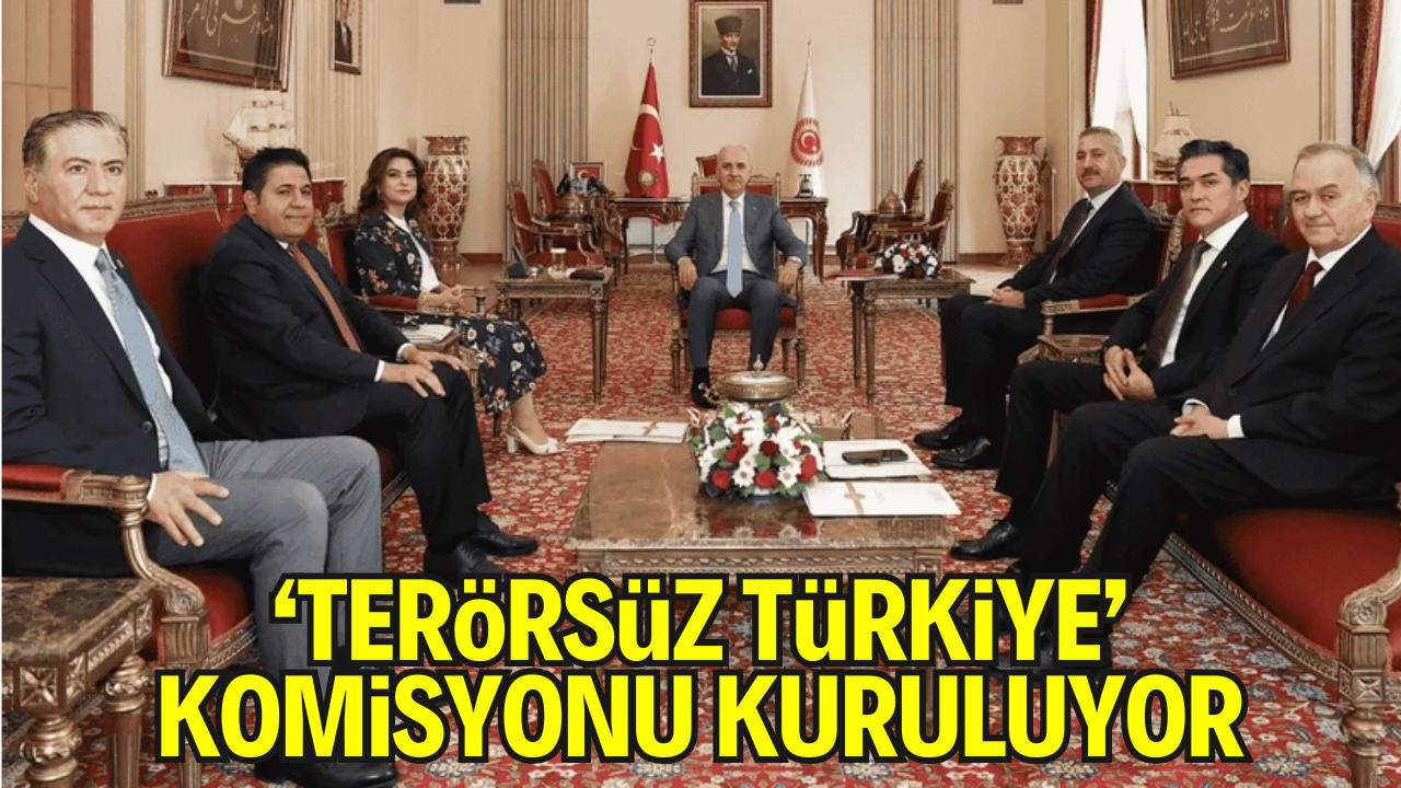 “Terörsüz Türkiye” Süreci Meclis’e Taşındı: Komisyon Kuruluyor