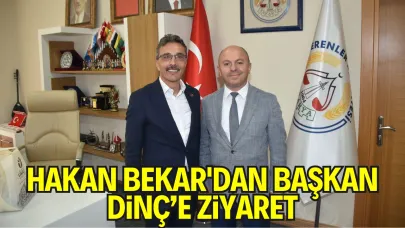 Başkan Şenol Dinç, Kocaeli Üniversitesi Hastanesi Başmüdürü Hakan Bekar’ı Ağırladı