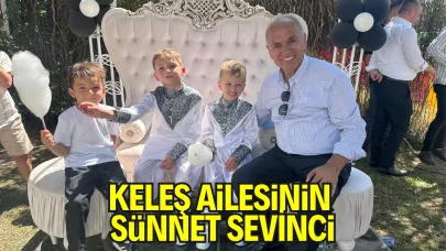 Sakarya Orman Bölge Müdürlüğü Baş Sorumlusu Nejdet Keleş’in Torunları Ahmet Yağız ve Alparslan Erkekliğe İlk Adımını Attı