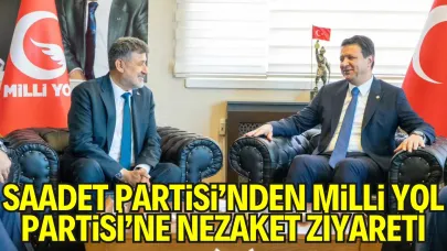 Saadet Partisi’nden Milli Yol Partisi’ne Ziyaret: Gündem Ülke Meseleleri