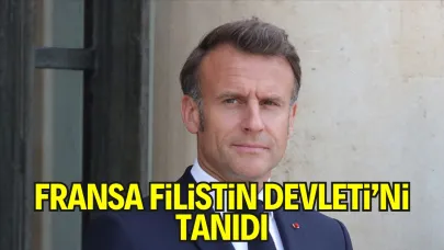 Fransa Filistin Devleti'ni Tanıdı
