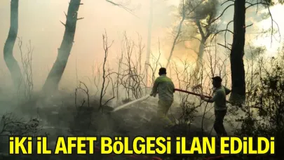 İki İl Afet Bölgesi İlan Edildi
