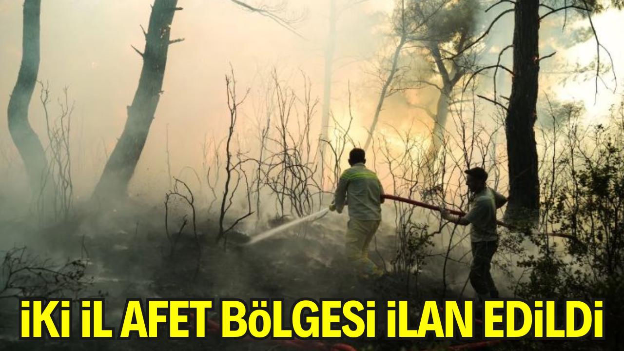 İki İl Afet Bölgesi İlan Edildi