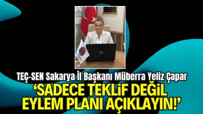 TEÇ-SEN’den Memur-Sen’e Sert Çıkış: Sadece Teklif Değil, Eylem Planı Açıklayın!