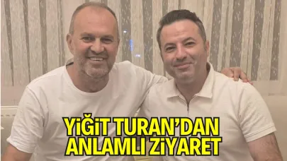 Yiğit Turan’dan Anlamlı Ziyaret: Semerciler Mahallesi Muhtarı Sinan Panta’ya Geçmiş Olsun Dileği