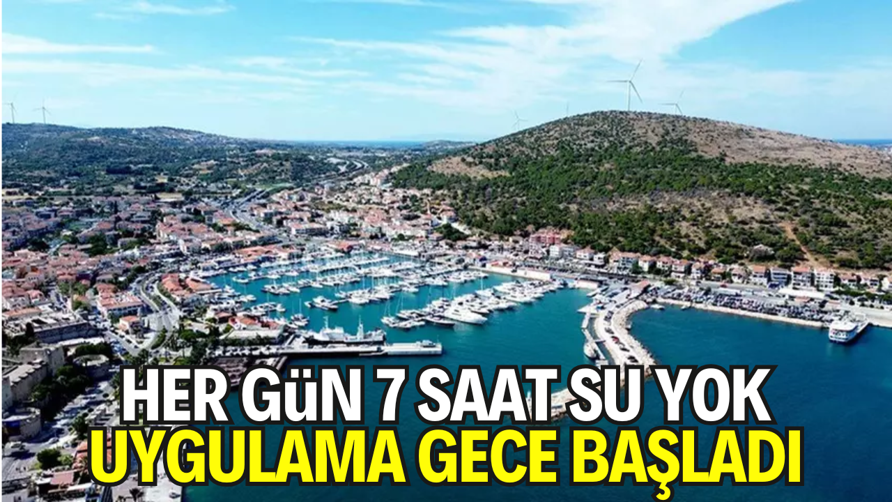 Her Gün 7 Saat Su Yok, Uygulama Gece Başladı