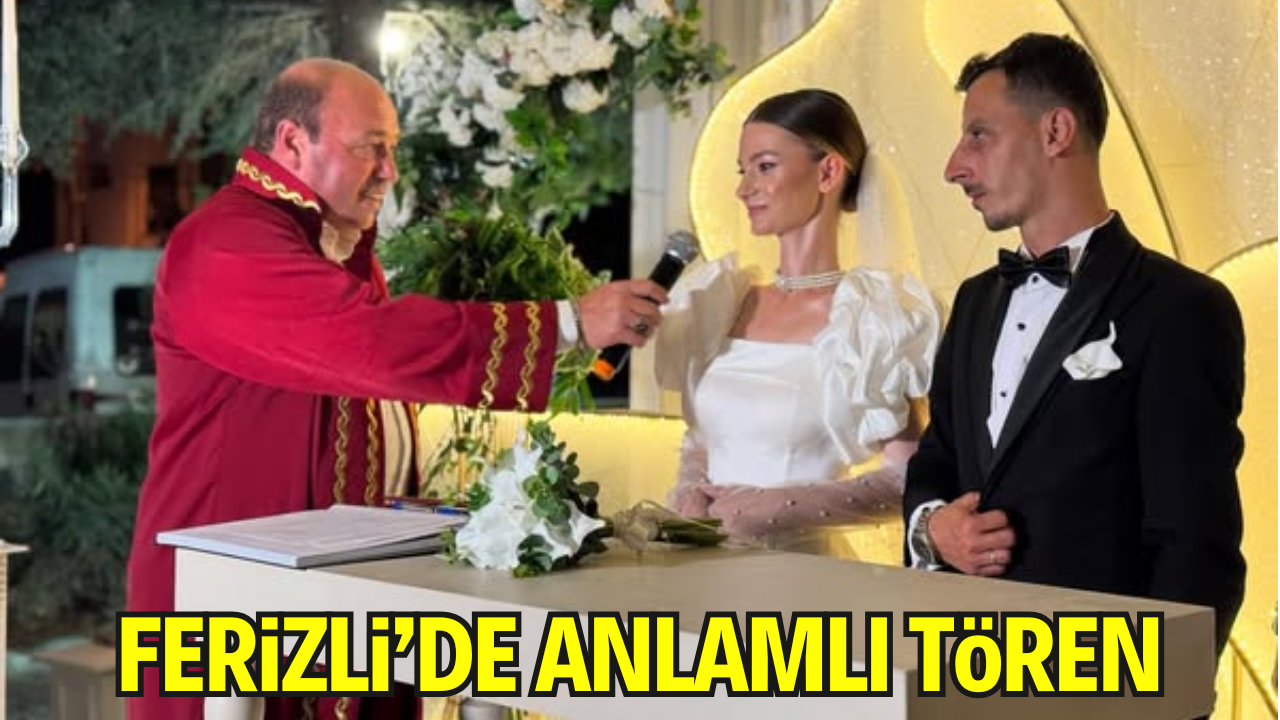 Ferizli Belediye Başkanı Mehmet Ata, Hayrettin Yayla’nın Kızının Nikâhını Kıydı