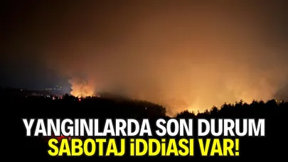 Orman Yangınlarında Kritik Mücadele: 19 Köy Boşaltıldı, Sabotaj Şüphesi Gözaltıda