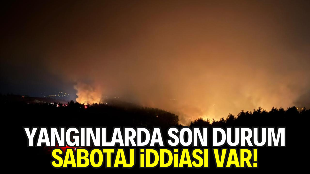 Orman Yangınlarında Kritik Mücadele: 19 Köy Boşaltıldı, Sabotaj Şüphesi Gözaltıda