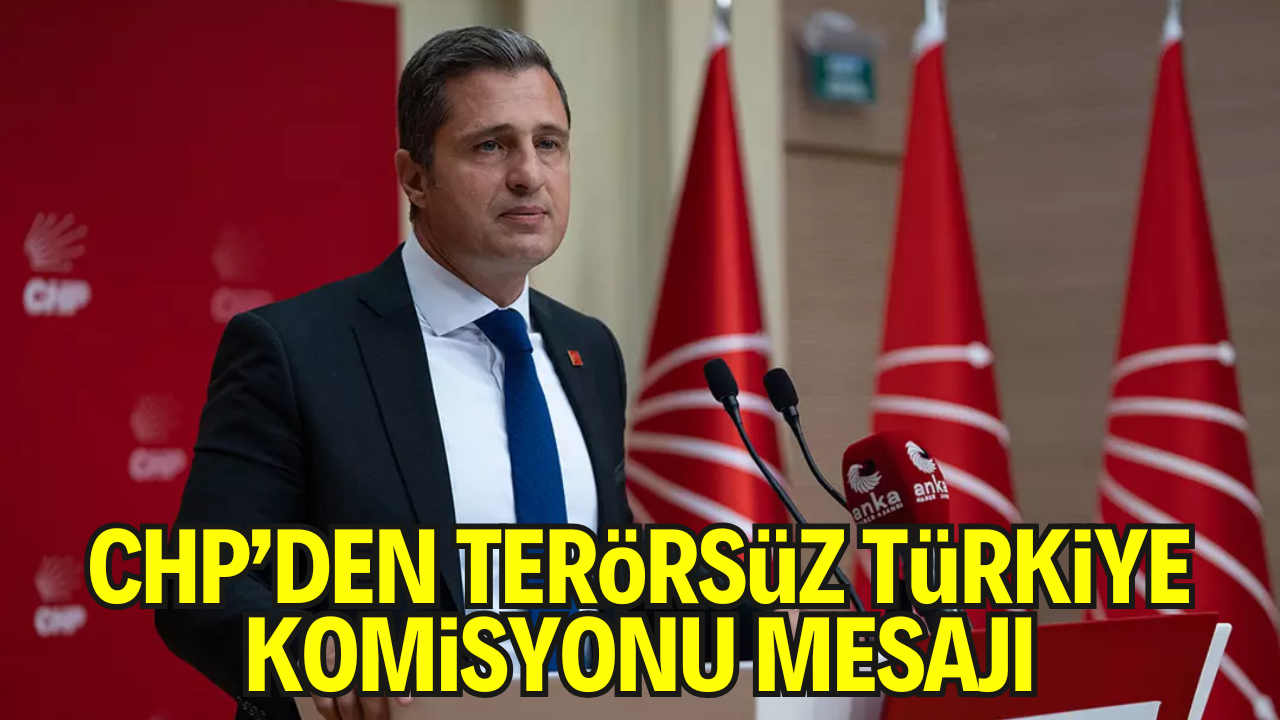 CHP’den Orman Yangınları ve Terörsüz Türkiye Komisyonu Açıklaması