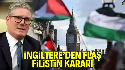 İngiltere'den Filistin İçin Tarihi Adım: Tanıma Kararı Eylül’de Geliyor