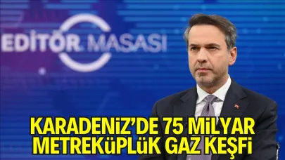 Bakan Bayraktar: "Karadeniz’de 75 Milyar Metreküplük Yeni Doğal Gaz Keşfi"