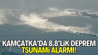 Kamçatka’da 8.8 Büyüklüğünde Deprem: Tsunami Alarmı Verildi