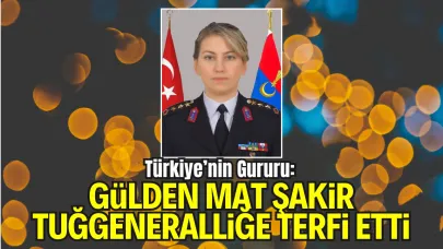 Türkiye’nin Gururu: Gülden Mat Şakir, Tuğgeneralliğe Terfi Etti