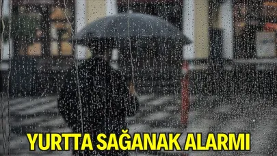 Yurtta Sağanak Alarmı