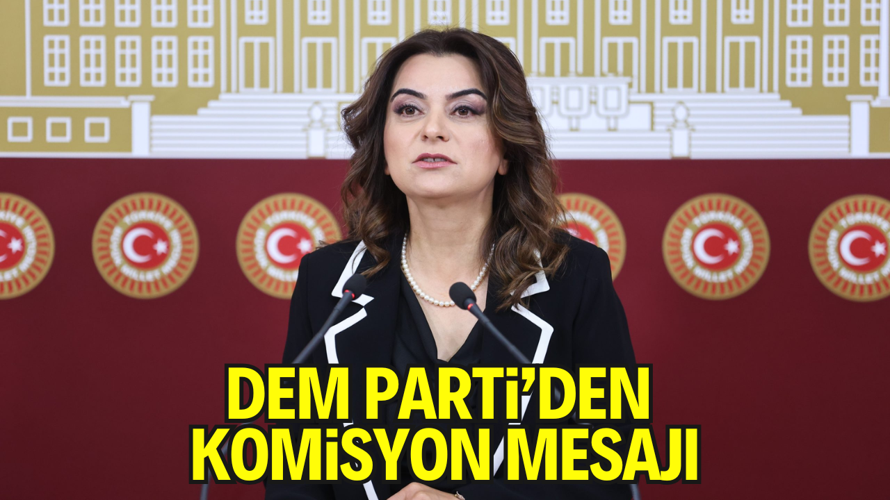 DEM Parti’den Komisyon Çağrısı: “Tüm Partiler Temsil Edilmeli”