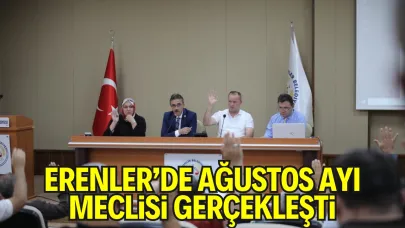 Erenler’de Ağustos Ayı Meclisi Gerçekleşti